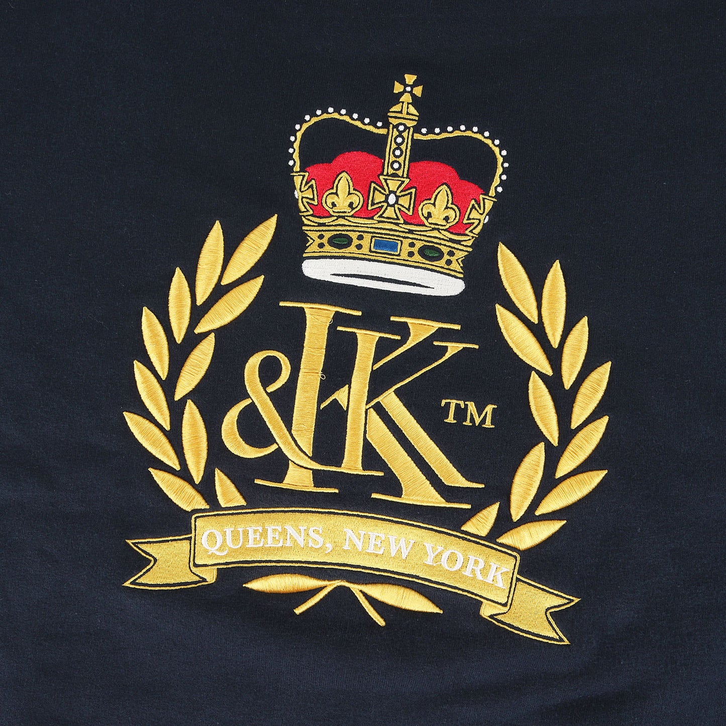23SS クラウンエンブレム刺繍 クルーネック スウェット(Crest Crewneck)
