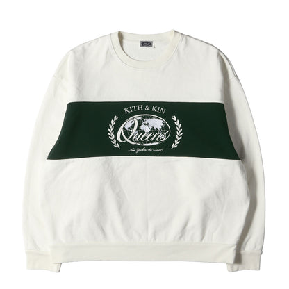 24SS パネル切替し クルーネック スウェット(Nelson Rugby Crewneck)