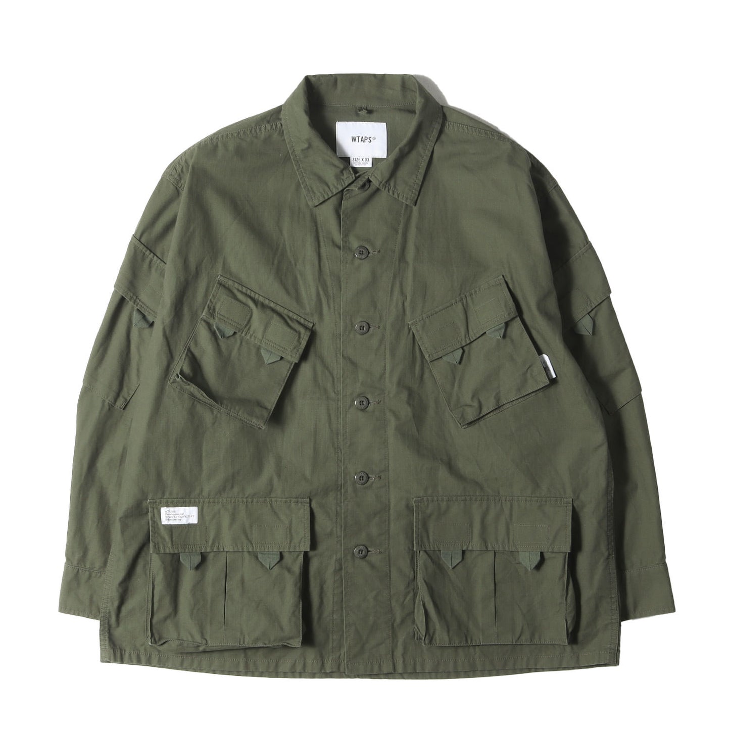 WTAPS (ダブルタップス) 21AW リップストップ モジュラー ミリタリー 