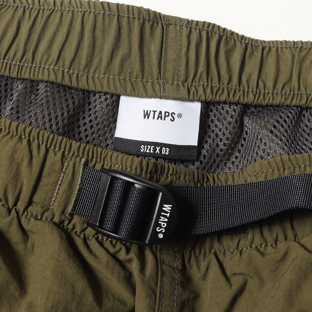 22AW ロゴテープ付き トラックパンツ(TRACKS / TROUSERS / NYLON. TUSSAH)
