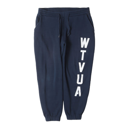 21AW WTVUAロゴ スウェットパンツ(STENCIL / TROUSER)
