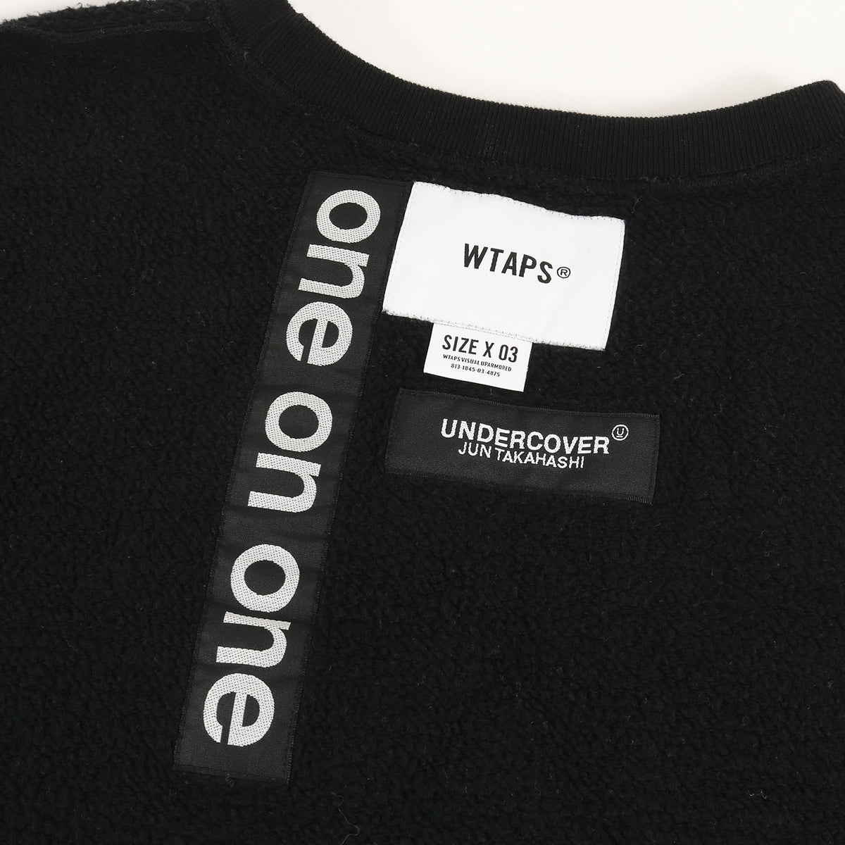 21AW ×UNDERCOVER リバース クルーネック スウェット(GIG / CREW NECK)