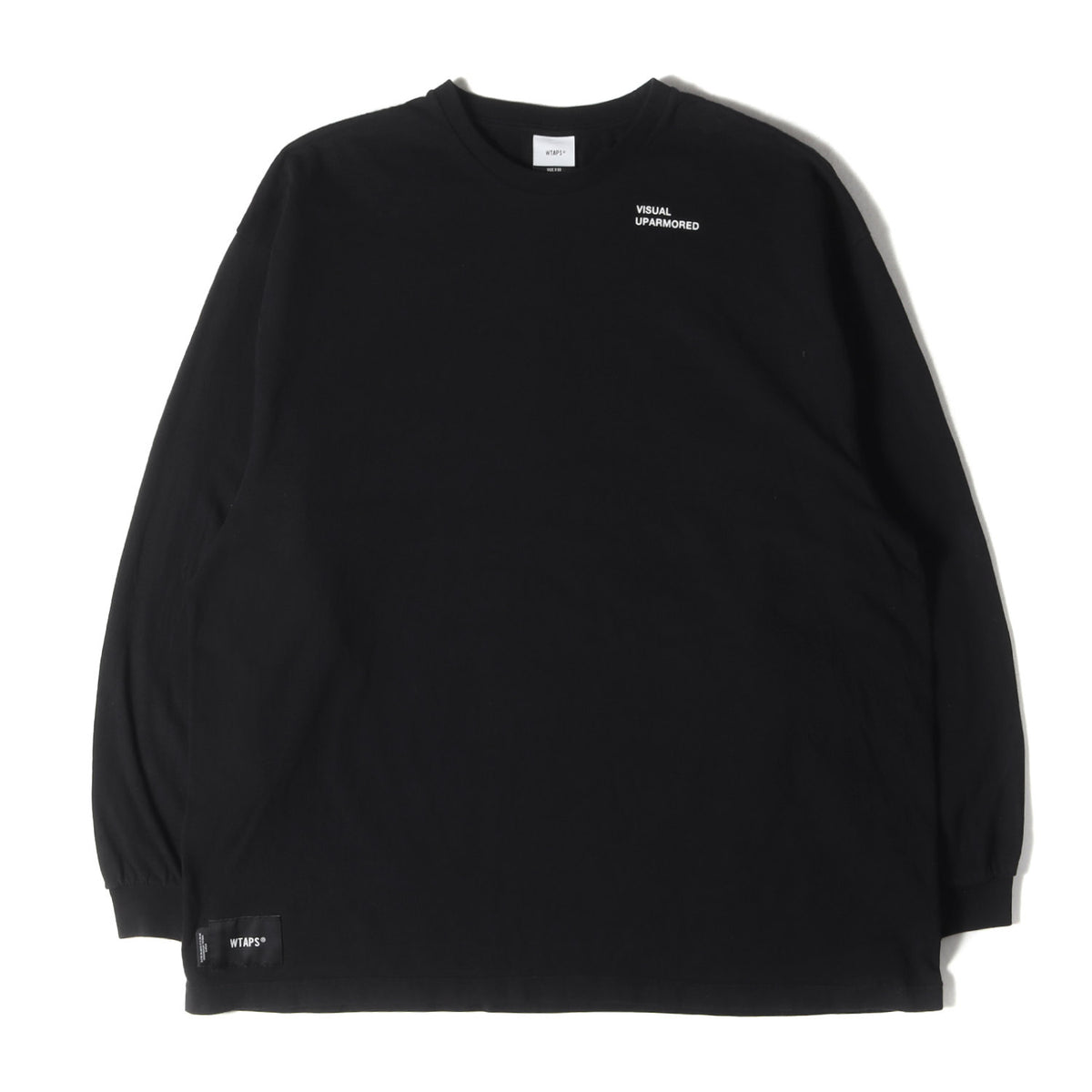 WTAPS (ダブルタップス) 23SS ブランドロゴ ロングスリーブ Tシャツ 