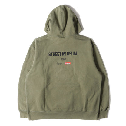 21AW ×WTAPS SICEM!!ロゴ スウェット パーカー(Sicem! Hooded Sweatshirt)