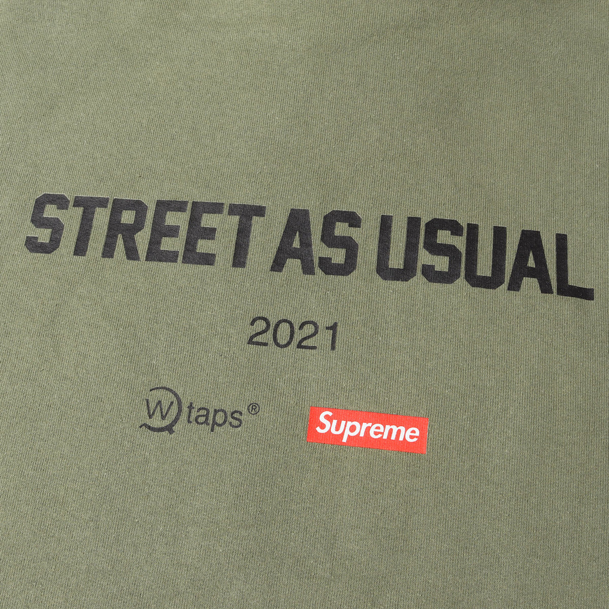 21AW ×WTAPS SICEM!!ロゴ スウェット パーカー(Sicem! Hooded Sweatshirt)