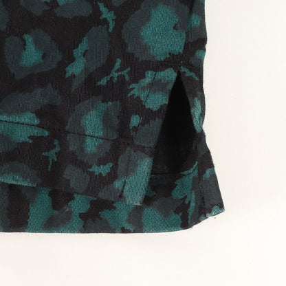 21SS レオパード柄 オープンカラー 半袖シャツ(NIGHT VISION / SS)