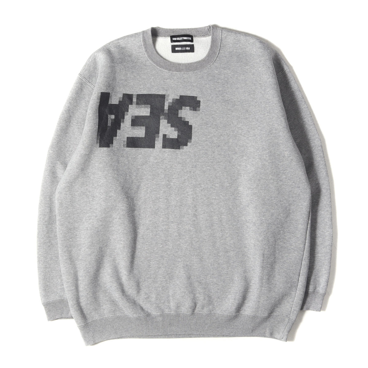 21AW ×GOD SELECTION XXX デジタルロゴ スウェット(Crewneck)
