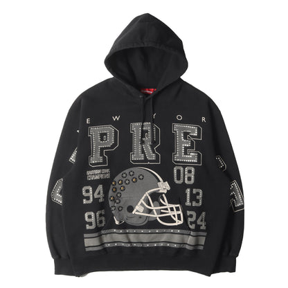 24AW スタッズ ビッグロゴ スウェット パーカー(Champions Studded Hooded Sweatshirt)
