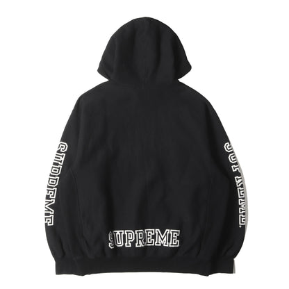 24AW 袖ロゴ スウェット パーカー(Collegiate Sleeve Hooded Sweatshirt)