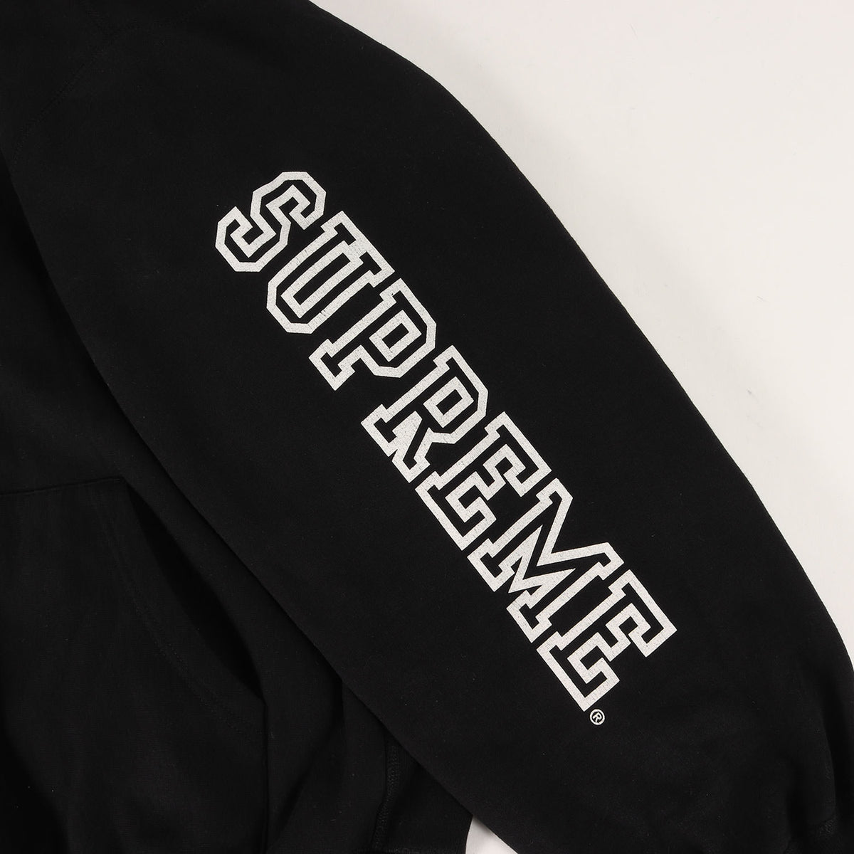 24AW 袖ロゴ スウェット パーカー(Collegiate Sleeve Hooded Sweatshirt)