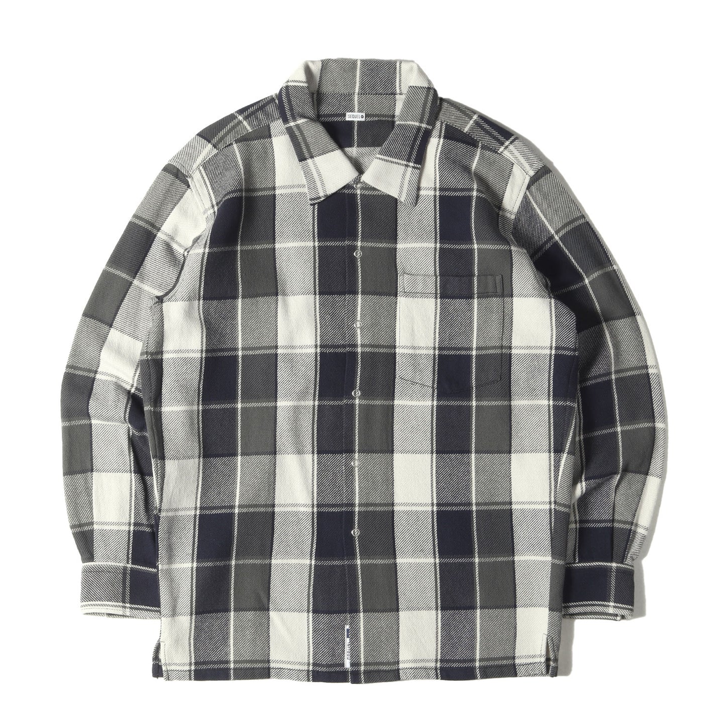 スナップボタン ヘビー チェックネルシャツ(CHECK NEL SHIRT)