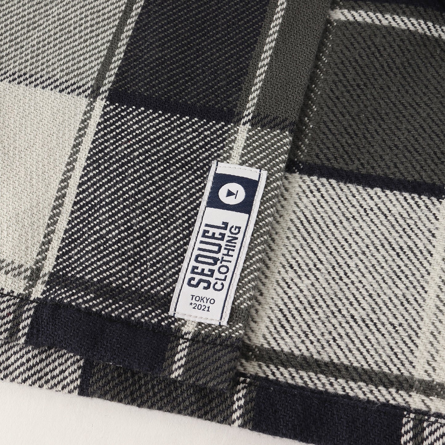 スナップボタン ヘビー チェックネルシャツ(CHECK NEL SHIRT)