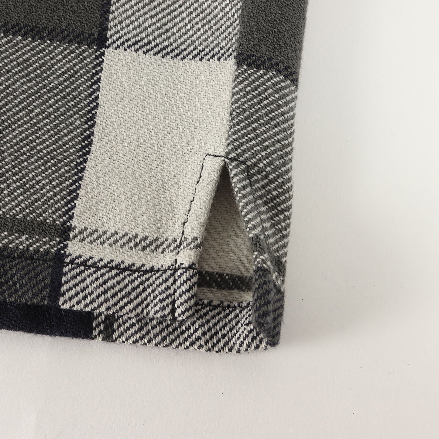 スナップボタン ヘビー チェックネルシャツ(CHECK NEL SHIRT)