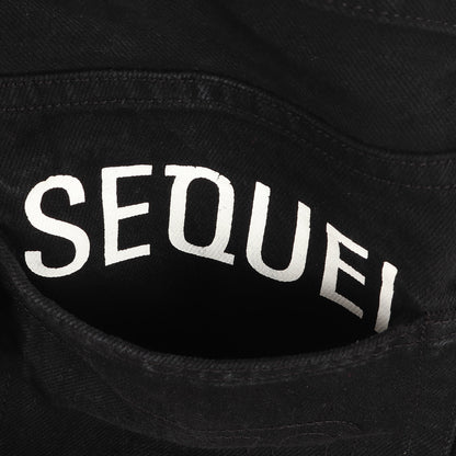 ×fragment design セルビッチ カラーブラック デニムパンツ