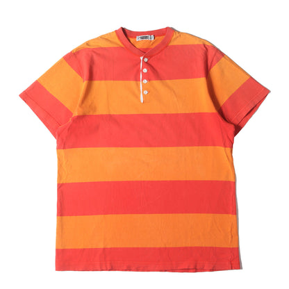 90s ヘンリーネック ボーダー Tシャツ(1998年モデル)