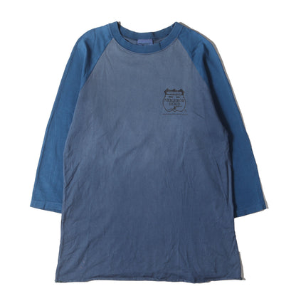 90s 初期モデル ×M&M ×NGAP 7分袖 ラグラン Tシャツ(1996年モデル)