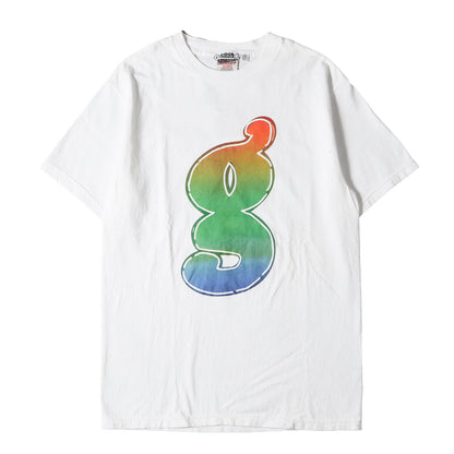 GOOD ENOUGH (グッドイナフ) 90s グラデーション グラムgロゴ Tシャツ 
