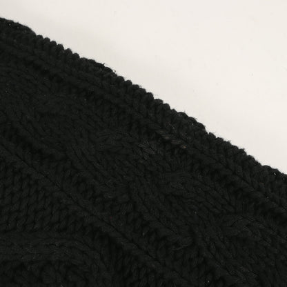 90s フィッシャーマンニット ジップ パーカー