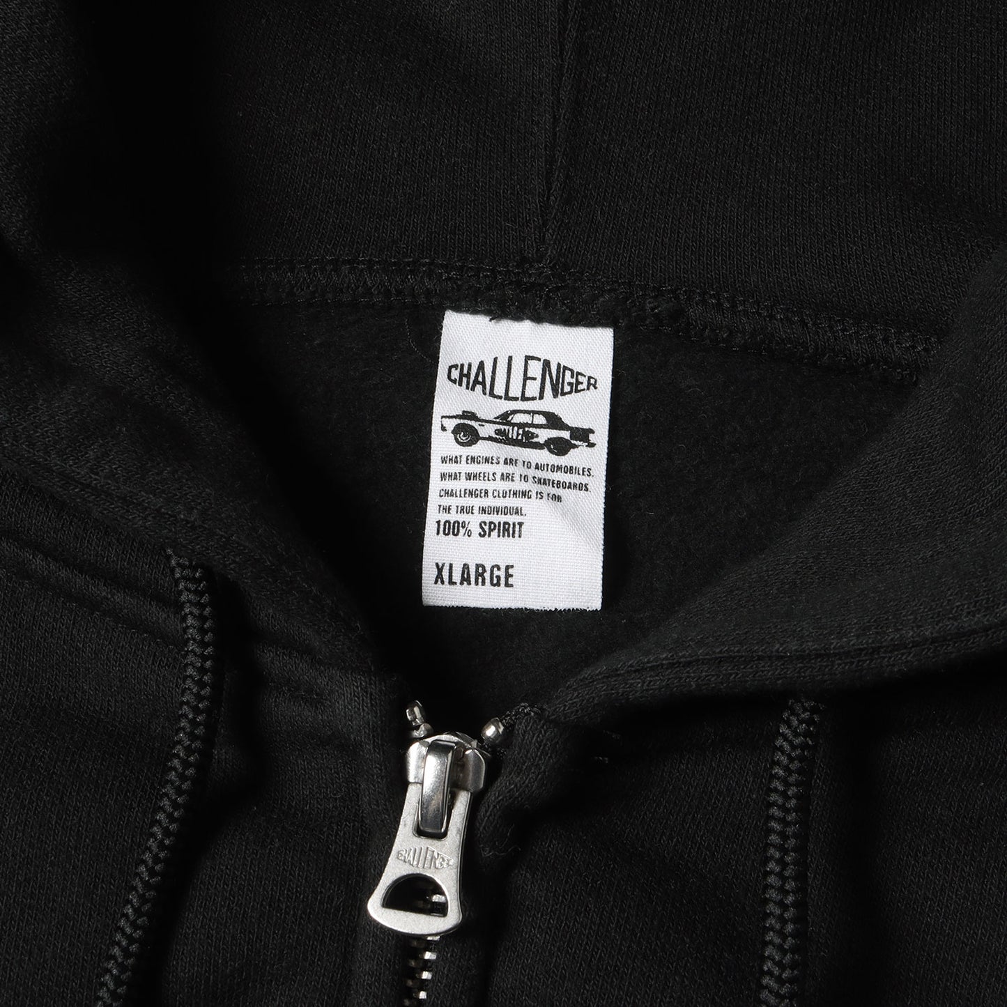 24AW バーロゴ ジップ スウェット パーカー(BAR LOGO ZIP HOODIE)
