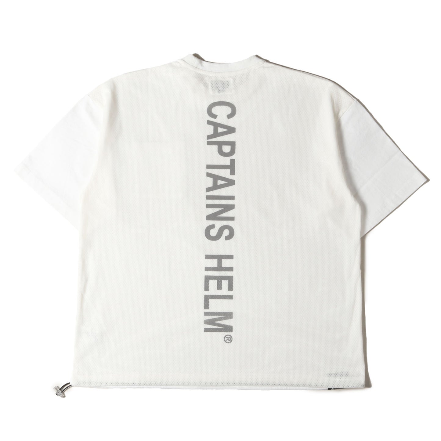 22AW バック メッシュ ビッグ ポケット Tシャツ(BACK MESH BIG TEE)