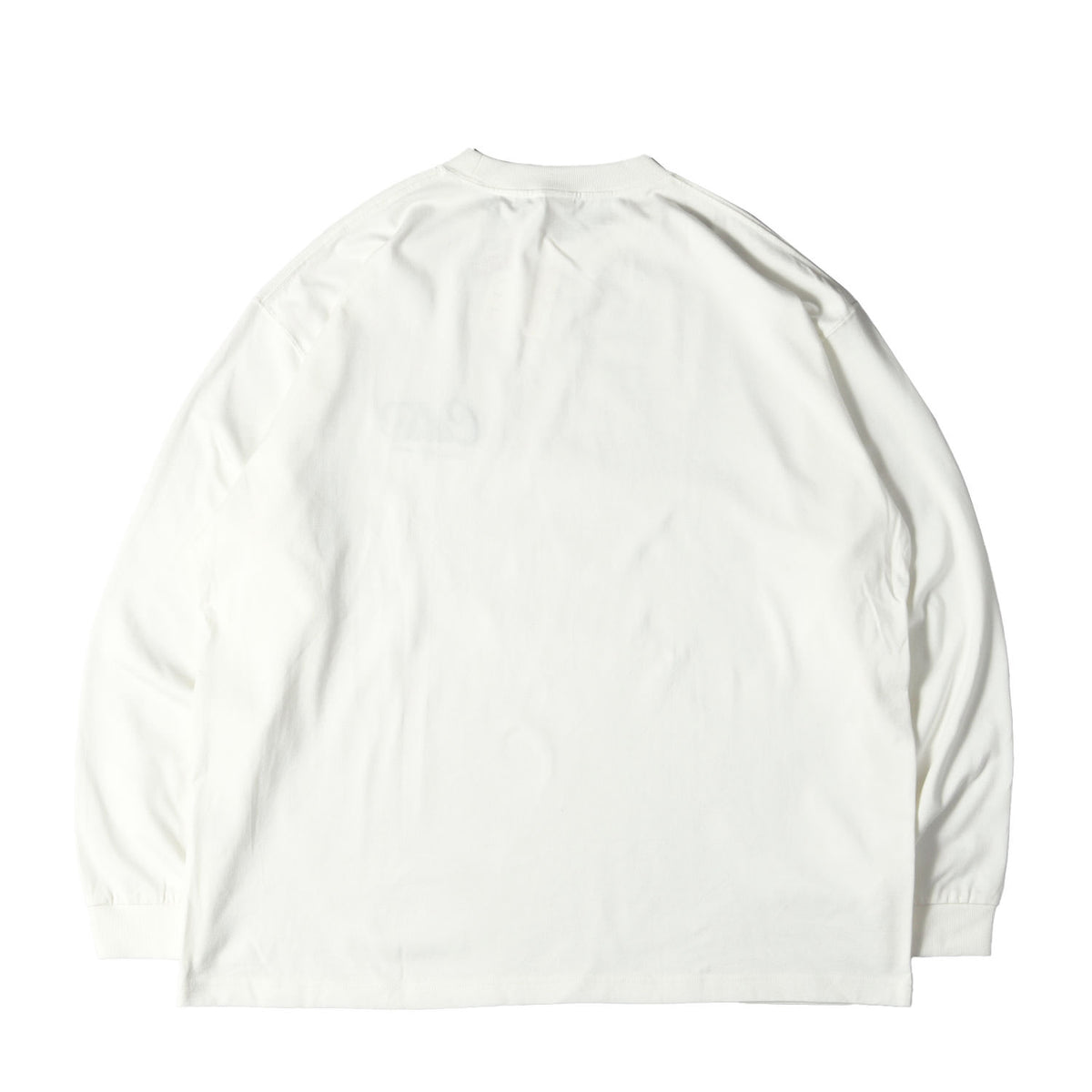 22AW ロゴ刺繍ドロップショルダー ロングスリーブ ヘビー Tシャツ(Drop shoulder CALEE logo embroidery L/S t-shirt)