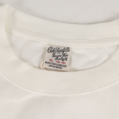 22AW ロゴ刺繍ドロップショルダー ロングスリーブ ヘビー Tシャツ(Drop shoulder CALEE logo embroidery L/S t-shirt)