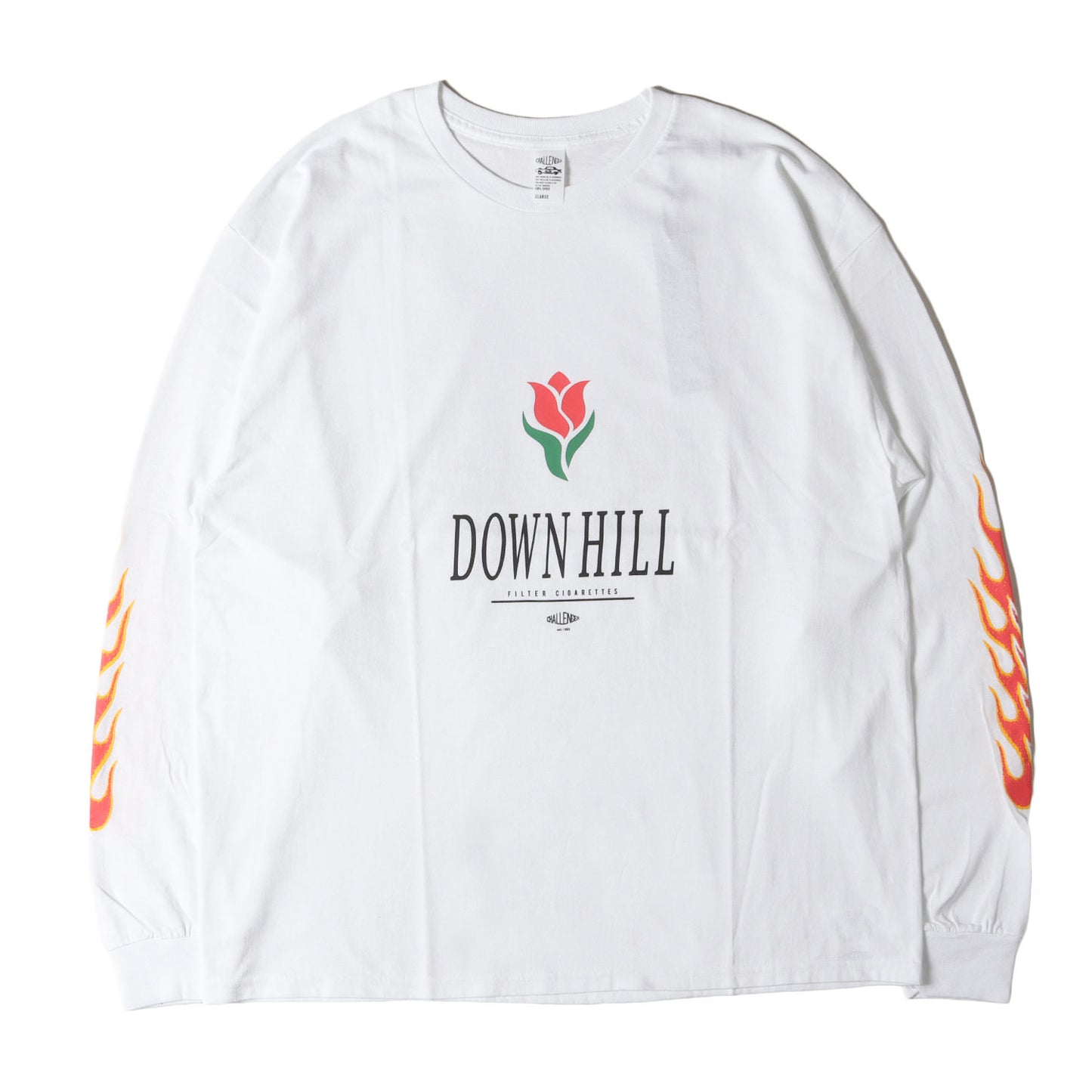 23AW ローズ&フレイム ロングスリーブ Tシャツ(L/S DOWNHILL)