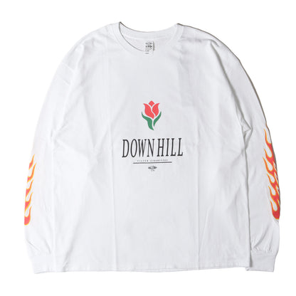 23AW ローズ&フレイム ロングスリーブ Tシャツ(L/S DOWNHILL)
