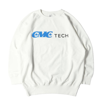 23AW ブランドロゴ クルーネック スウェット(CMC TECH C/N SWEAT)