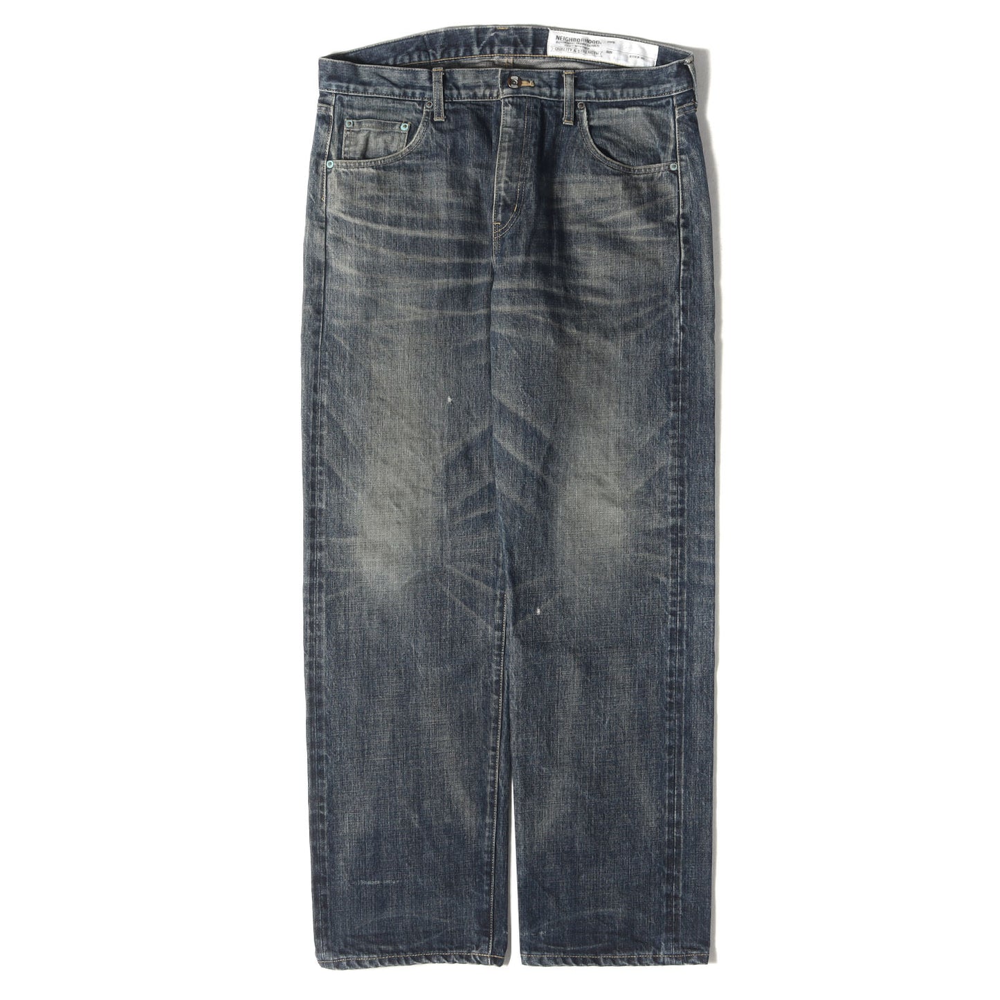 ウォッシュド ベーシック デニムパンツ(WASHED. BASIC / 14OZ-PT)