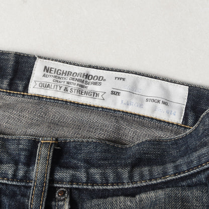 ウォッシュド ベーシック デニムパンツ(WASHED. BASIC / 14OZ-PT)