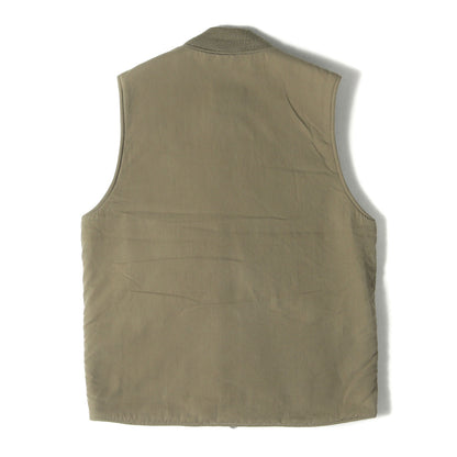 ミリタリー 裏ボア ジップ ベスト(WILL MILITARY BOA VEST)