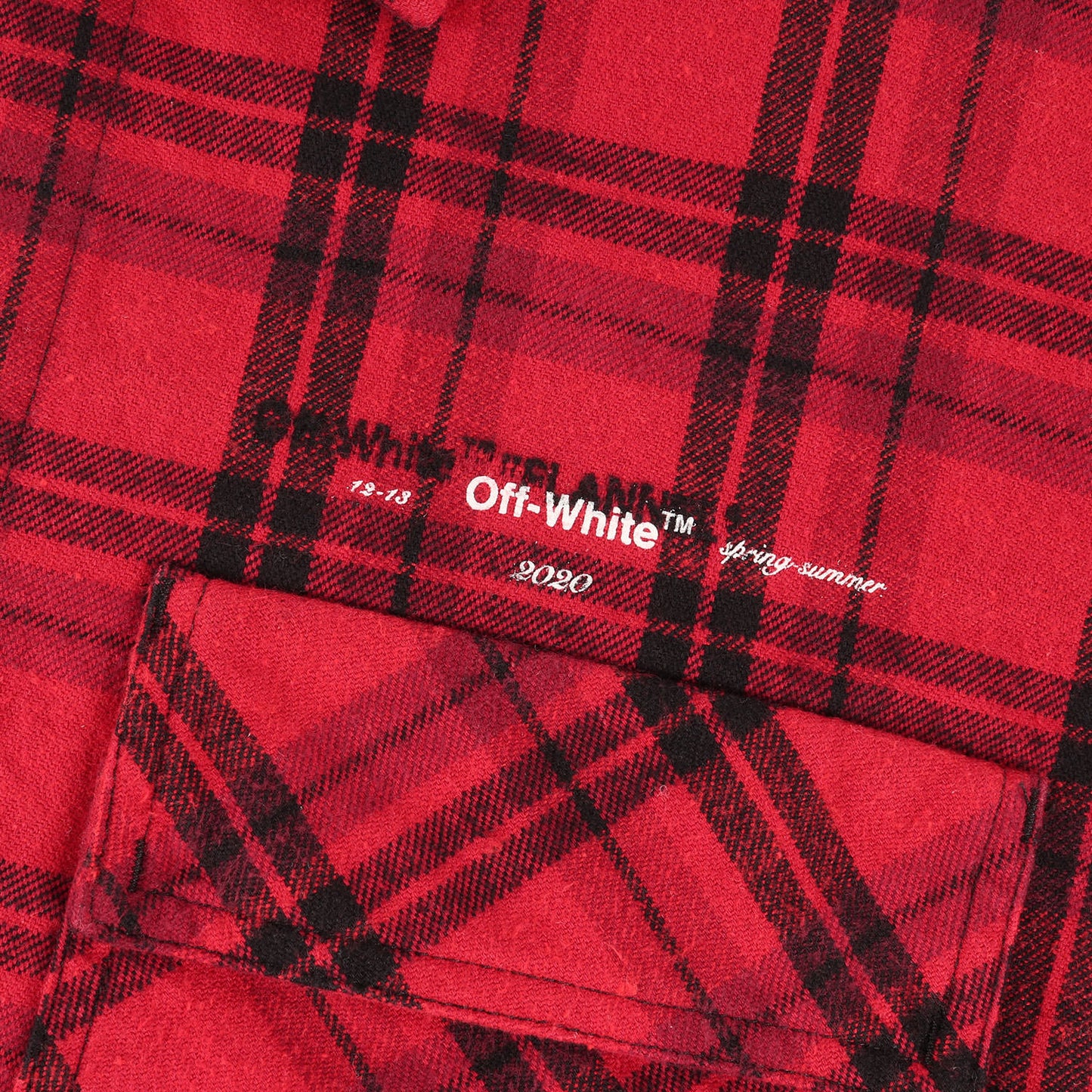 20AW パッチアロー オーバーサイズ チェック フランネルシャツ(ARROW PATCHED FLANNNEL CHECK OVERSIZED SHIRT)