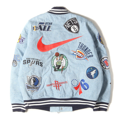 ×NIKE ×NBA オールスター デニム ウォームアップ ジャケット(Teams Warm-Up Jacket)