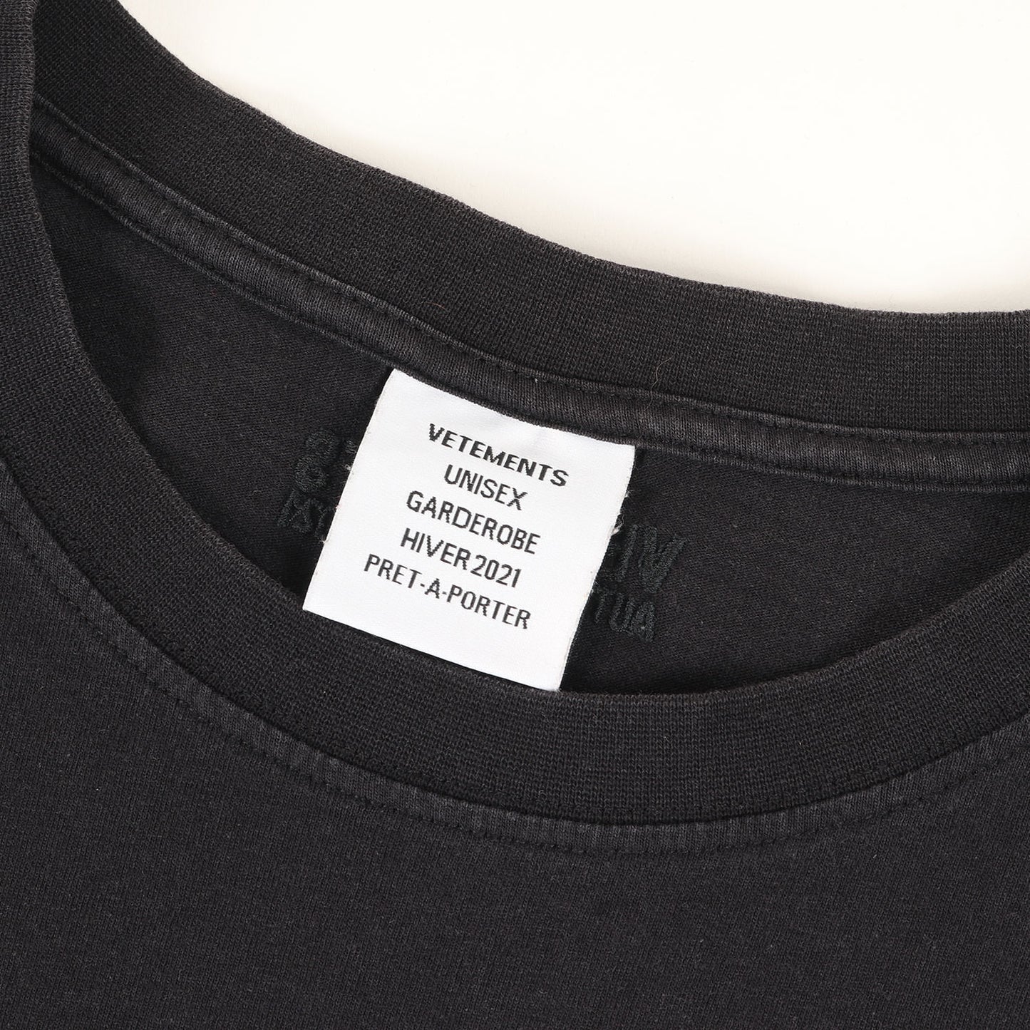 20AW メッセージロゴ クルーネック Tシャツ