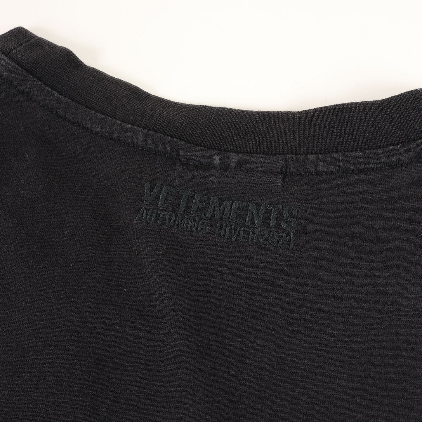 20AW メッセージロゴ クルーネック Tシャツ