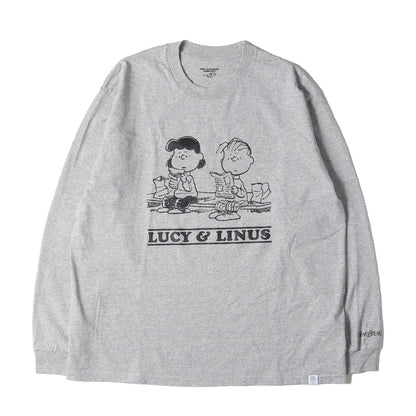 22SS ×PEANUT ルーシー&ライナス ロングスリーブ Tシャツ(L/S PRINT T "LUCIE & LINUS”)