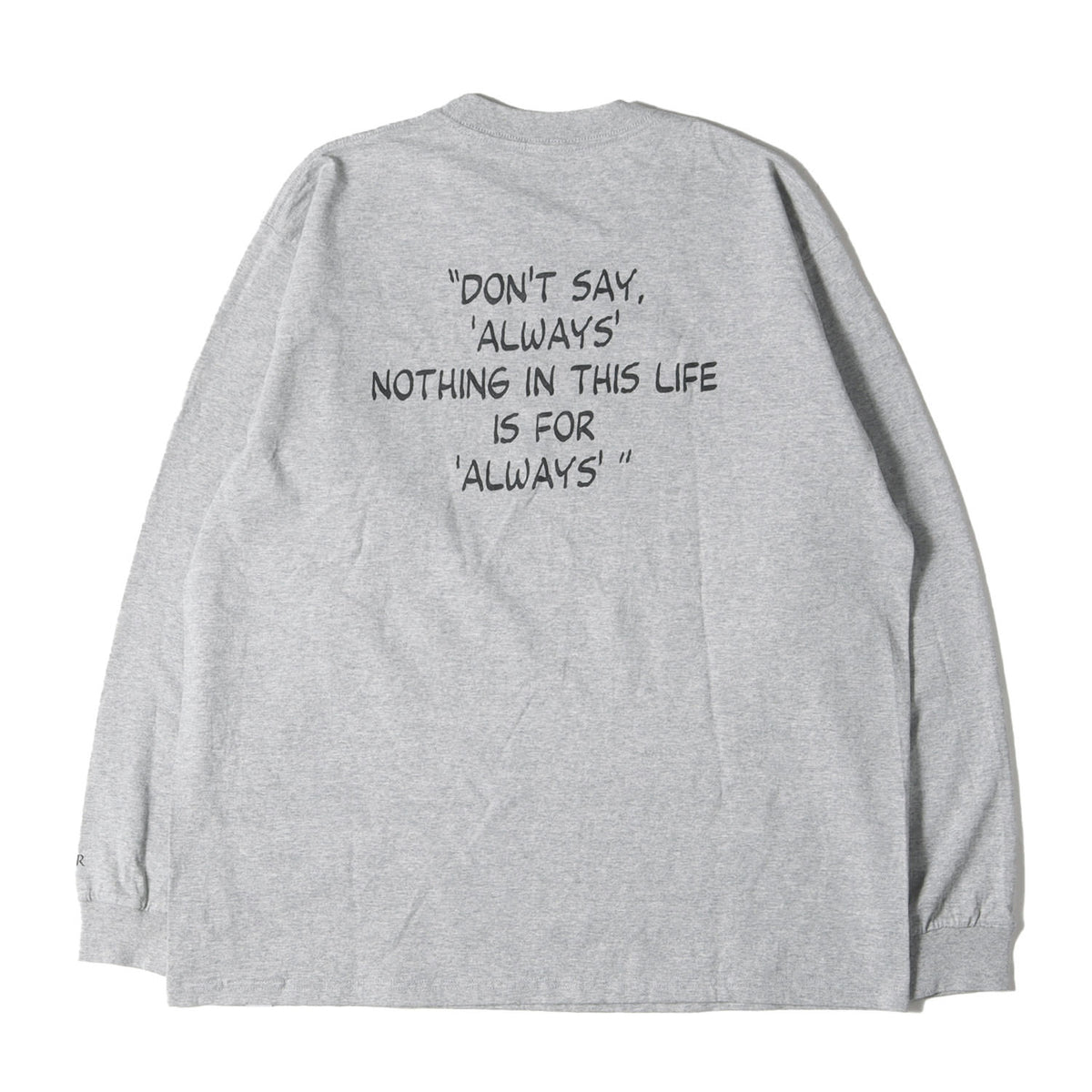 22SS ×PEANUT ルーシー&ライナス ロングスリーブ Tシャツ(L/S PRINT T "LUCIE & LINUS”)