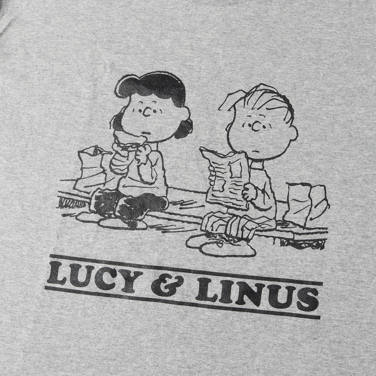 22SS ×PEANUT ルーシー&ライナス ロングスリーブ Tシャツ(L/S PRINT T "LUCIE & LINUS”)