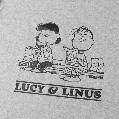 22SS ×PEANUT ルーシー&ライナス ロングスリーブ Tシャツ(L/S PRINT T "LUCIE & LINUS”)