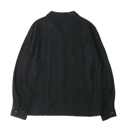 レーヨン チェッカー オープンカラー シャツ(T-RAYON SHT C)