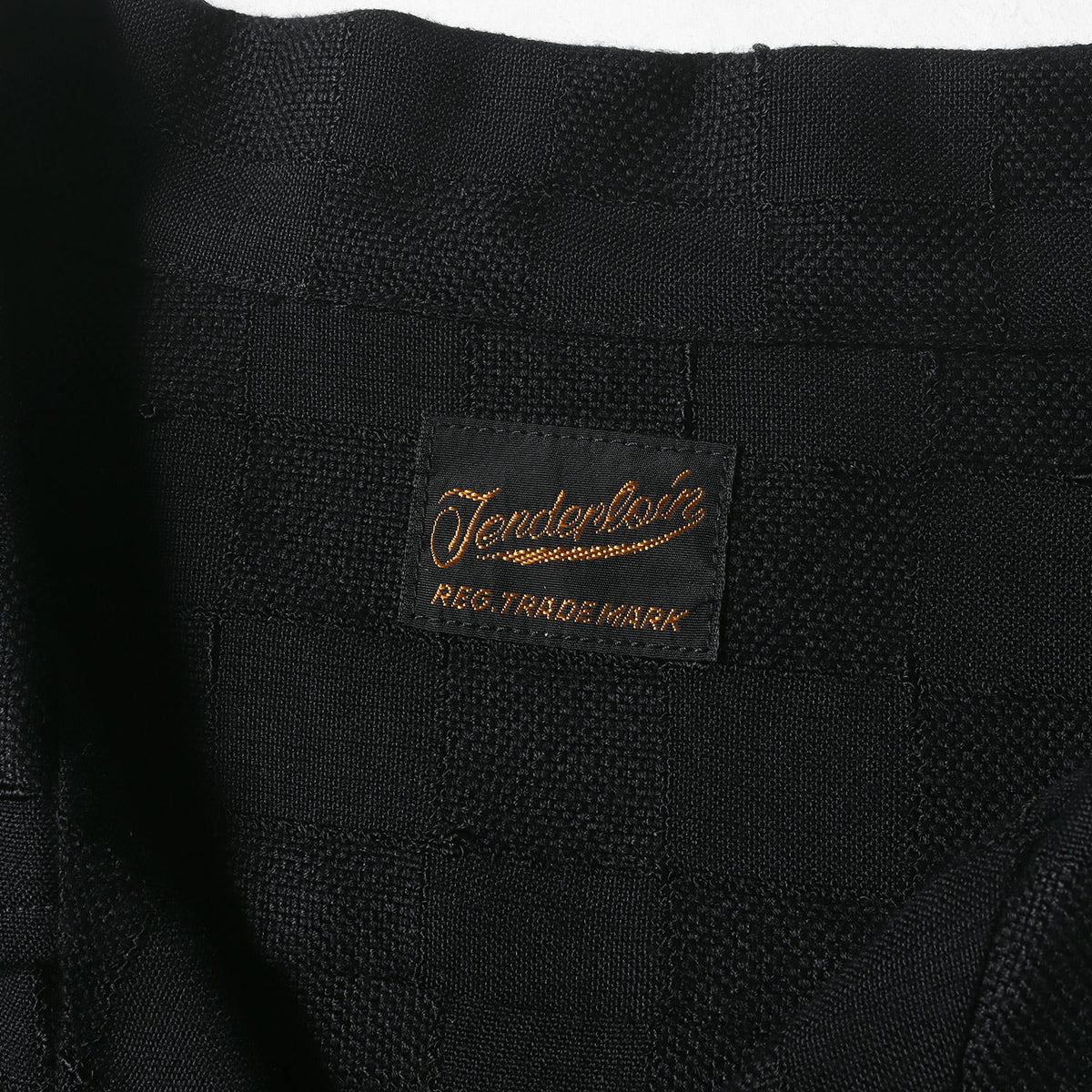レーヨン チェッカー オープンカラー シャツ(T-RAYON SHT C)