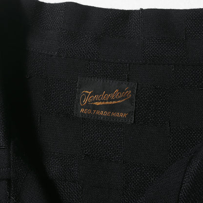 レーヨン チェッカー オープンカラー シャツ(T-RAYON SHT C)