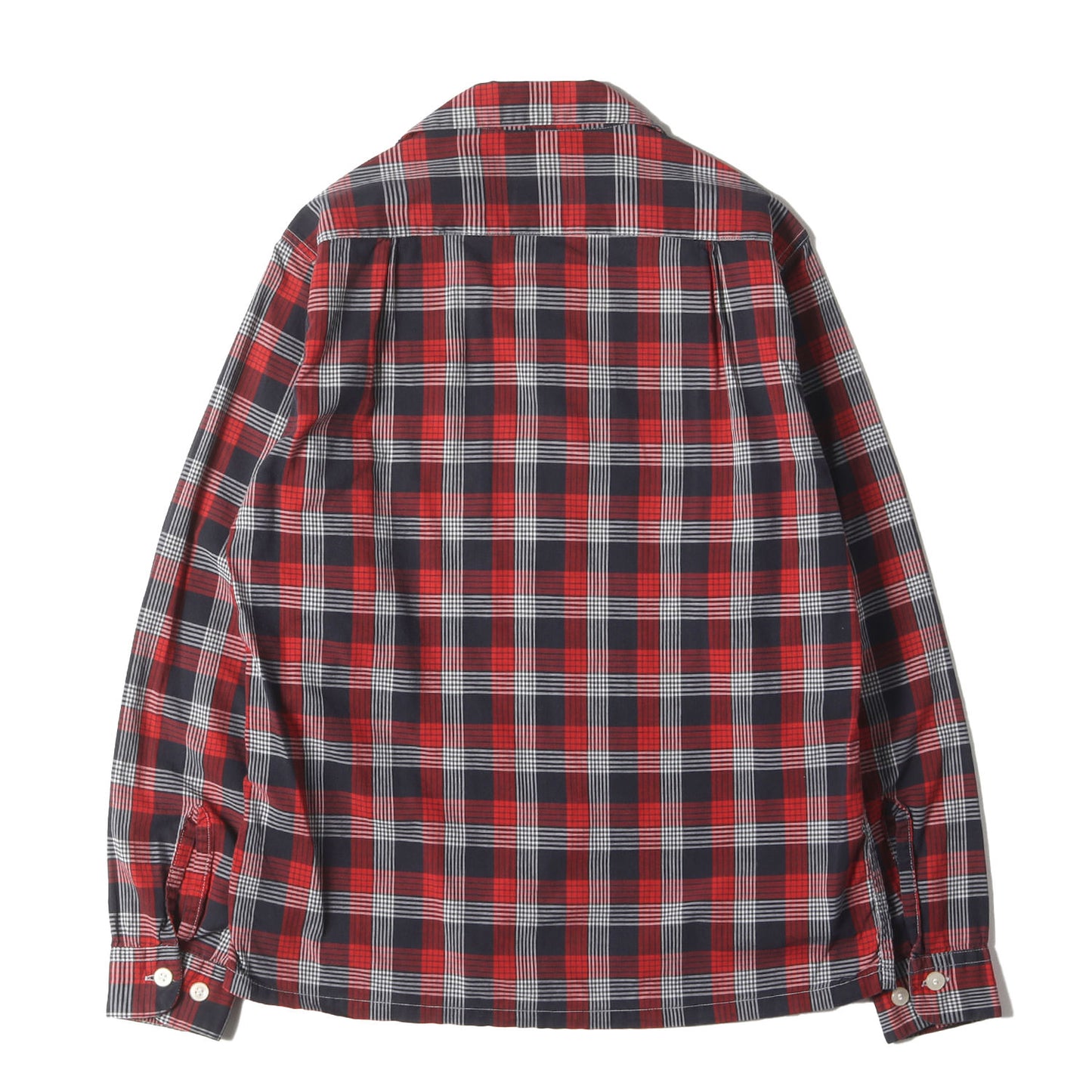 50s PENNEY'S TOWNCRAFT オープンカラー チェックシャツ