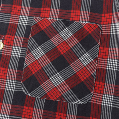 50s PENNEY'S TOWNCRAFT オープンカラー チェックシャツ