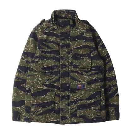 キルティングライナー付き タイガーカモ M-65 フィールドジャケット