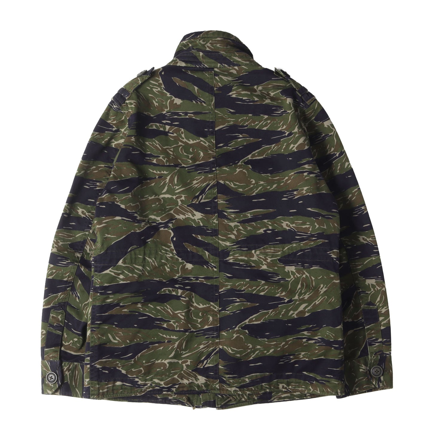 キルティングライナー付き タイガーカモ M-65 フィールドジャケット