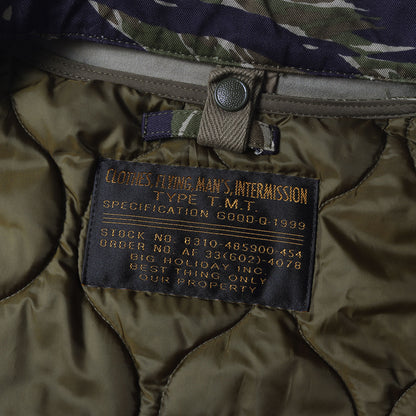 キルティングライナー付き タイガーカモ M-65 フィールドジャケット