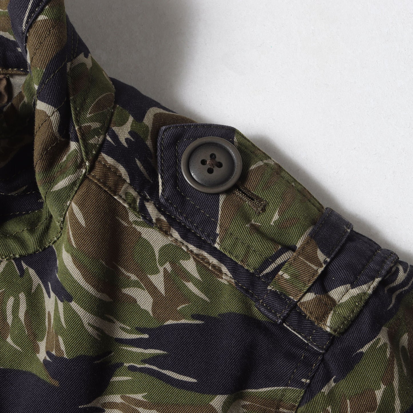 キルティングライナー付き タイガーカモ M-65 フィールドジャケット