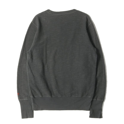 スラブ フレンチテリー クルーネック スウェット(SLAB FRENCH TERRY CREW NECK)
